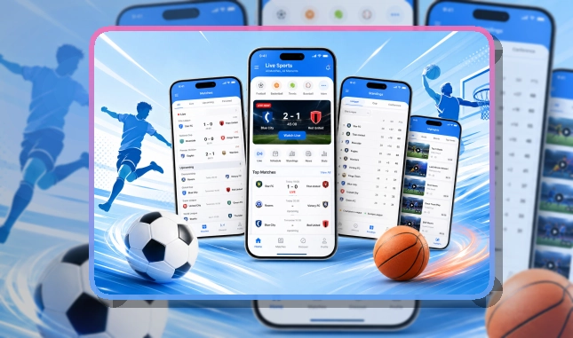 MK体育 App细节设计,赛程比分更好找 页面展示